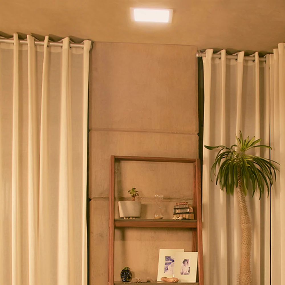 LAMPARA EMPOTRABLE DOWNLIGHT LED 6 W LUZ CALIDA BRILLANTE NO ATENUABLE 6YDLED431MV30B TECNOLITE