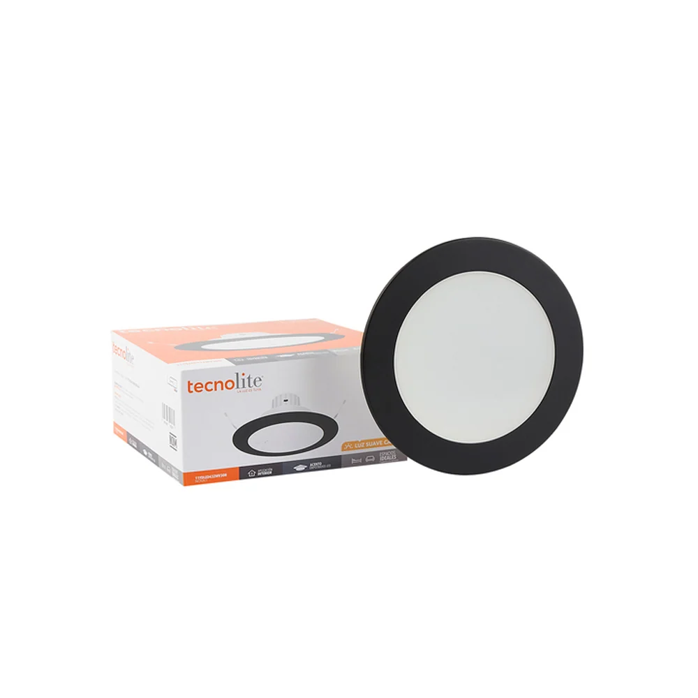 LAMPARA EMPOTRABLE DOWNLIGHT LED 11 W LUZ DE DIA NO ATENUABLE TECNOLITE
