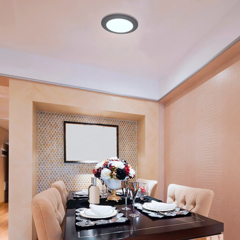 LAMPARA EMPOTRABLE DOWNLIGHT LED 11 W LUZ DE DIA NO ATENUABLE TECNOLITE