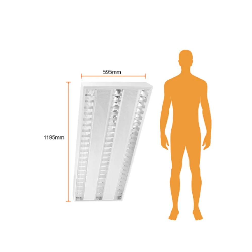 LAMPARA GABINETE LED 2X4 48 W LUZ BLANCA NEUTRA 3 BASES G5 NO ATENUABLE FOCOS T5 INCLUIDOS 48LTLLED3282V40BL TECNOLITE