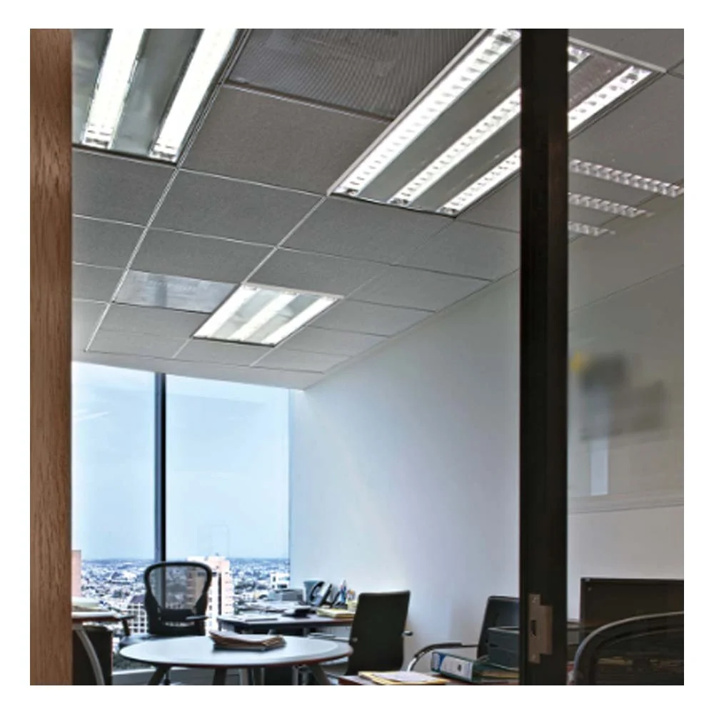 LAMPARA GABINETE LED 2X4 48 W LUZ BLANCA NEUTRA 3 BASES G5 NO ATENUABLE FOCOS T5 INCLUIDOS 48LTLLED3282V40BL TECNOLITE