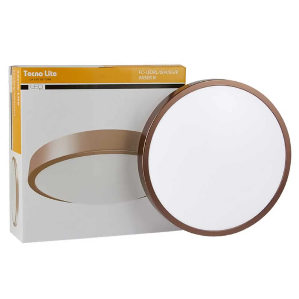 LAMPARA DE INTERIOR LED PARA SOBREPONER 16 W LUZ DE DIA TECNOLITE