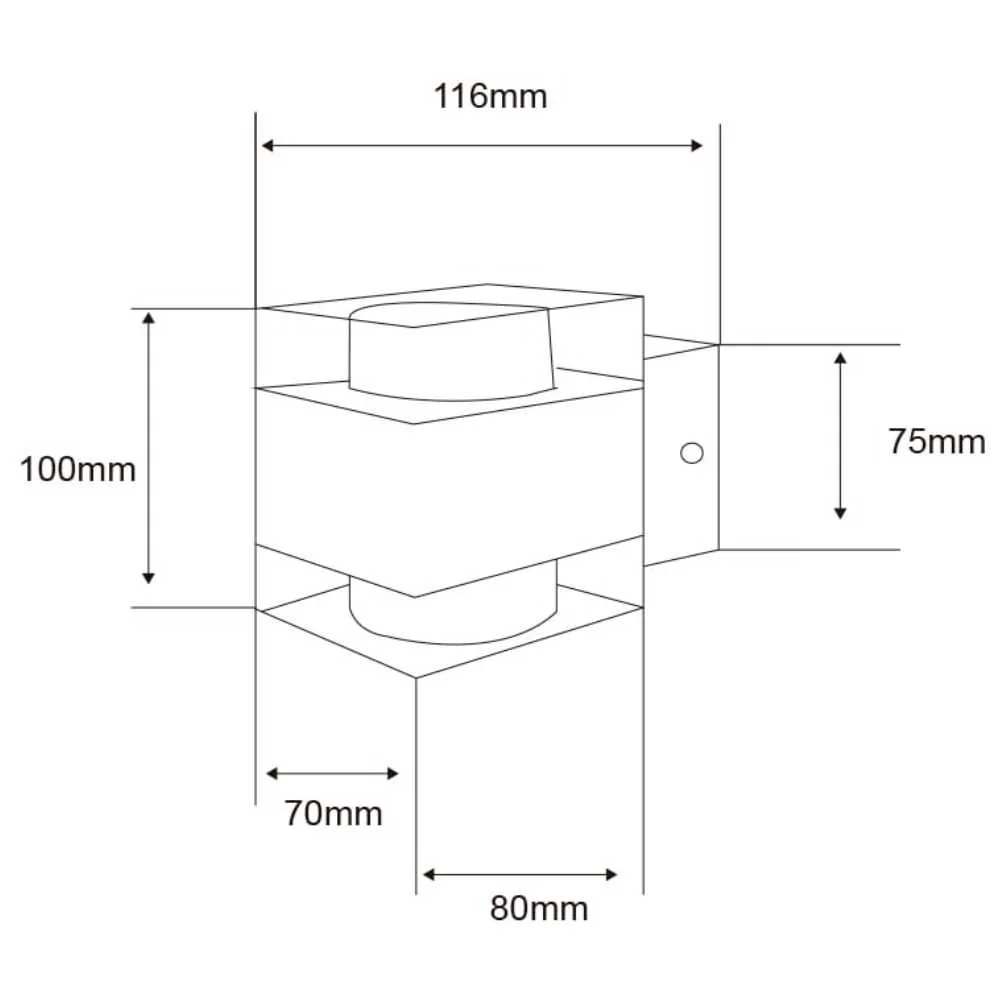 LAMPARA DE INTERIOR LED PARA SOBREPONER 6 W LUZ CALIDA BRILLANTE TECNOLITE