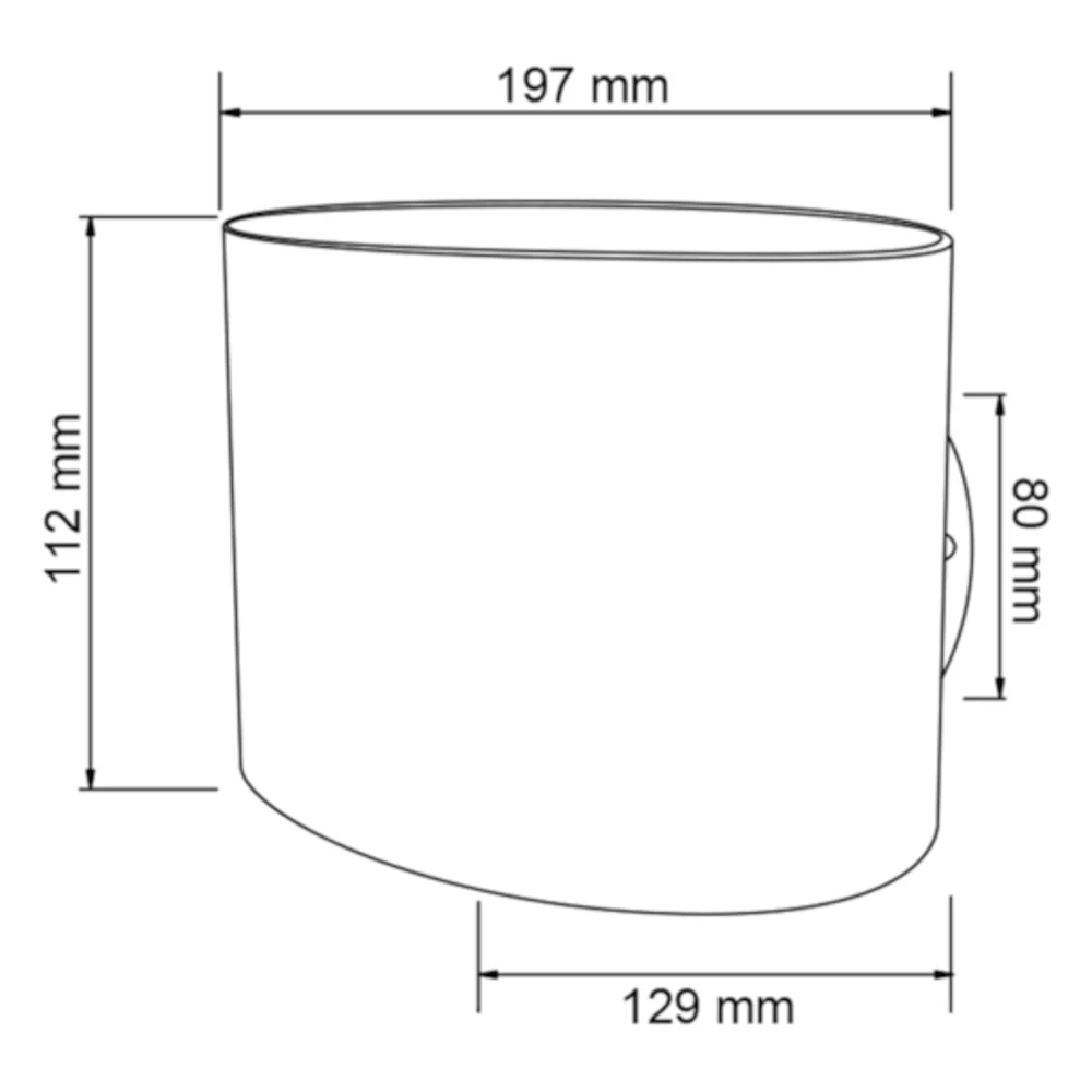 LAMPARA DE INTERIOR PARA SOBREPONER BASE G9 60TL1870MVOP TECNOLITE