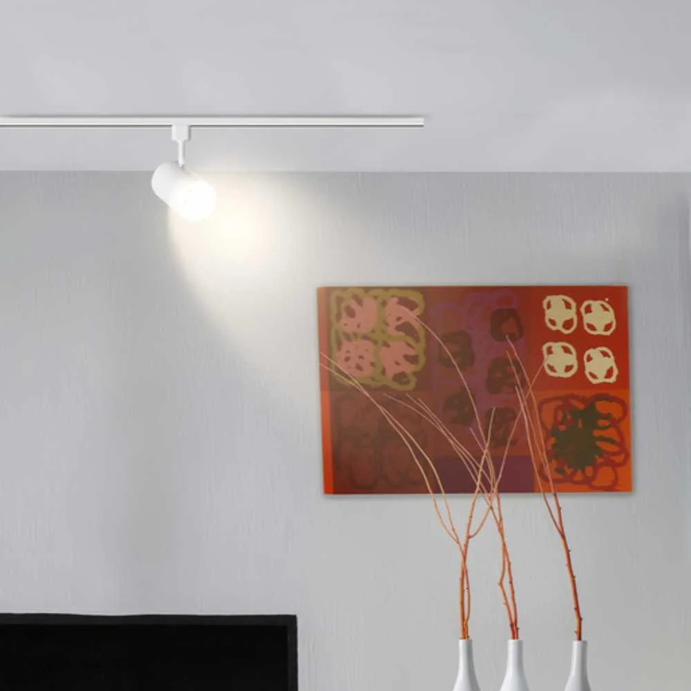 LAMPARA DE INTERIOR SPOT LED PARA RIEL 22 W LUZ CALIDA BRILLANTE 22YSNLED019MV30B TECNOLITE