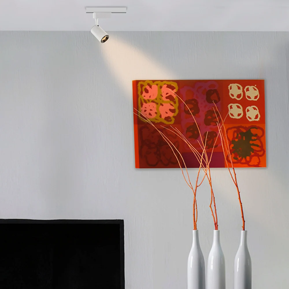 LAMPARA DE INTERIOR SPOT LED PARA RIEL 7 W LUZ CALIDA BRILLANTE TECNOLITE