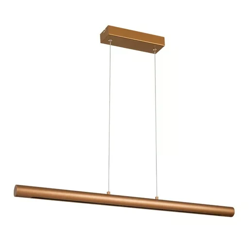 LAMPARA LINEAL COLGANTE LED DE METAL 88.5 CM DE LONGITUD 36 W LUZ CALIDA BRILLANTE IRC 90 NO ATENUABLE 36CTLLED170MV30D TE...