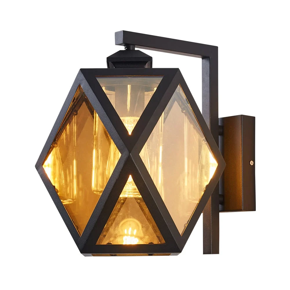 LAMPARA DE PARED ARBOTANTE CRISTAL EXTERIOR POTENCIA MAX. 60 W 1 BASE E27 IP54 IK05 NO INCLUYE FOCO TECNOLITE