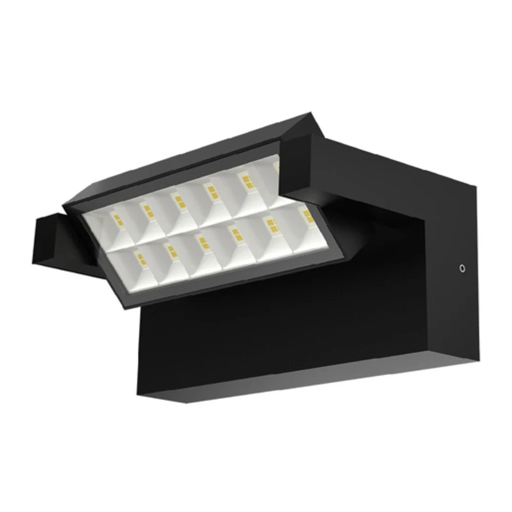 LAMPARA DE PARED ARBOTANTE LED DIRIGIBLE 18 W LUZ CALIDA BRILLANTE IP65 IK06 NO ATENUABLE LED INTEGRADO TECNOLITE