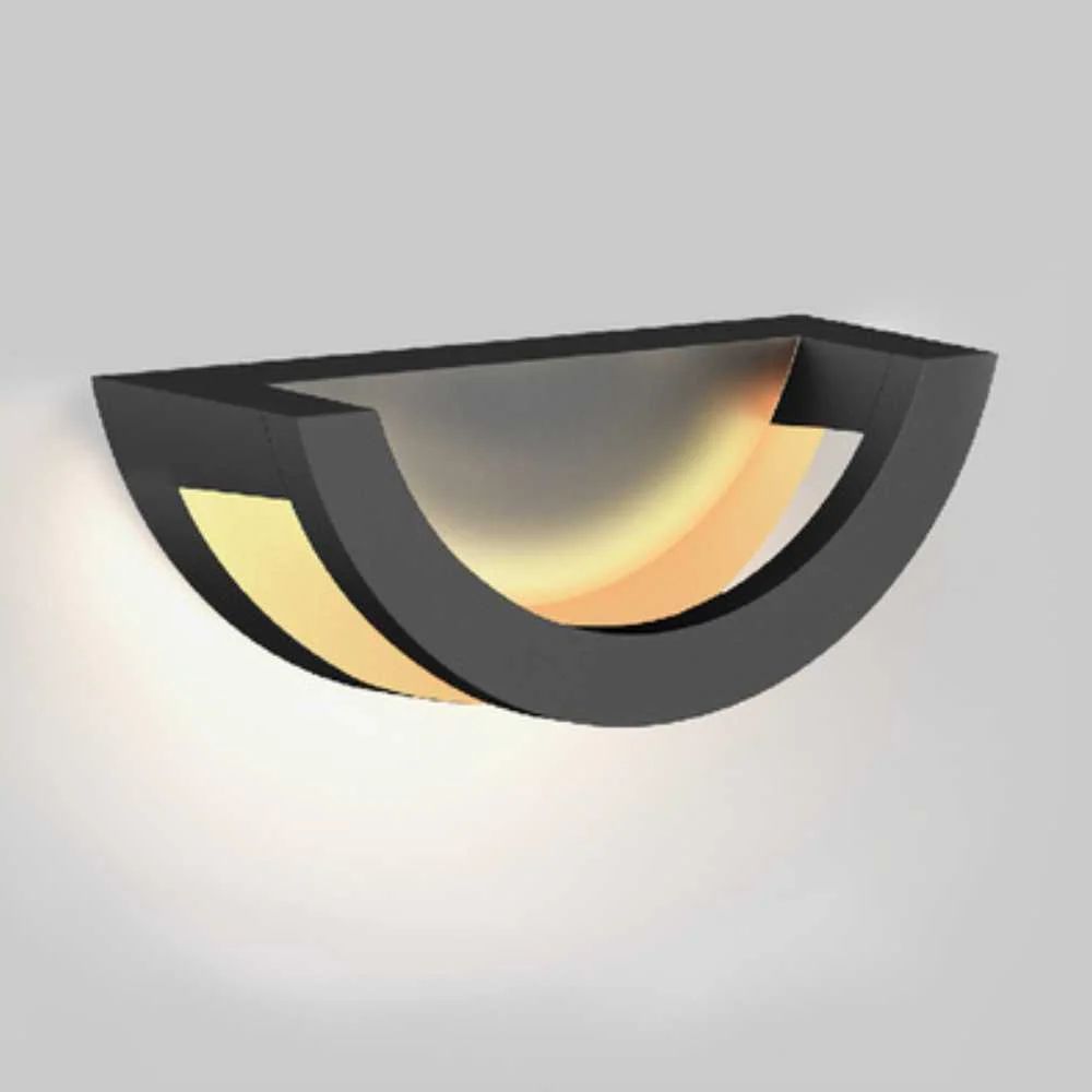 LAMPARA DE PARED ARBOTANTE LED EXTERIOR IF DESIGN 10 W LUZ CALIDA BRILLANTE IP65 IK08 NO ATENUABLE LED INTEGRADO TECNOLITE