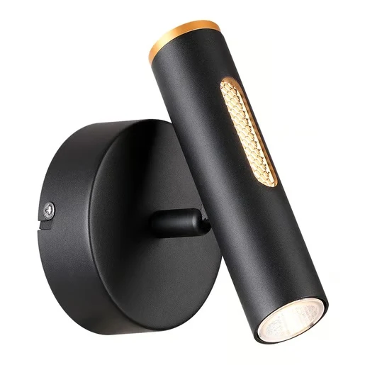 LAMPARA DE PARED ARBOTANTE LED 6 W LUZ CALIDA BRILLANTE DIRECTA E INDIRECTA DIRIGIBLE IRC 90 NO ATENUABLE 6LVCLED894MV30N...