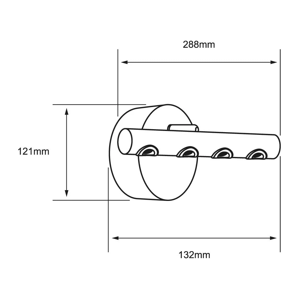 LAMPARA DE PARED ARBOTANTE LED 9 W LUZ CALIDA BRILLANTE DIRIGIBLE IRC 90 NO ATENUABLE 09TLLED2031MV30B TECNOLITE