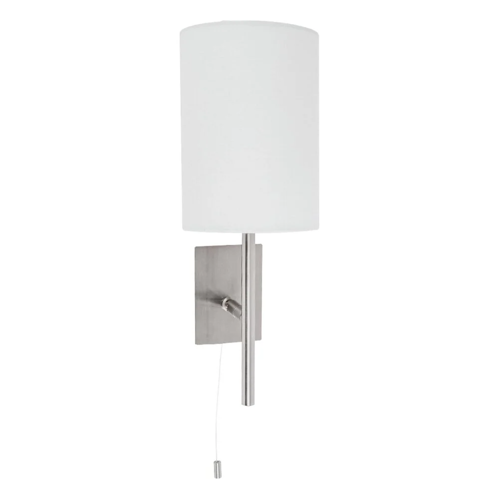 LAMPARA DE PARED ARBOTANTE TELA POTENCIA MAX. 60 W 1 BASE E27 SOBREPONER NO INCLUYE FOCO TECNOLITE