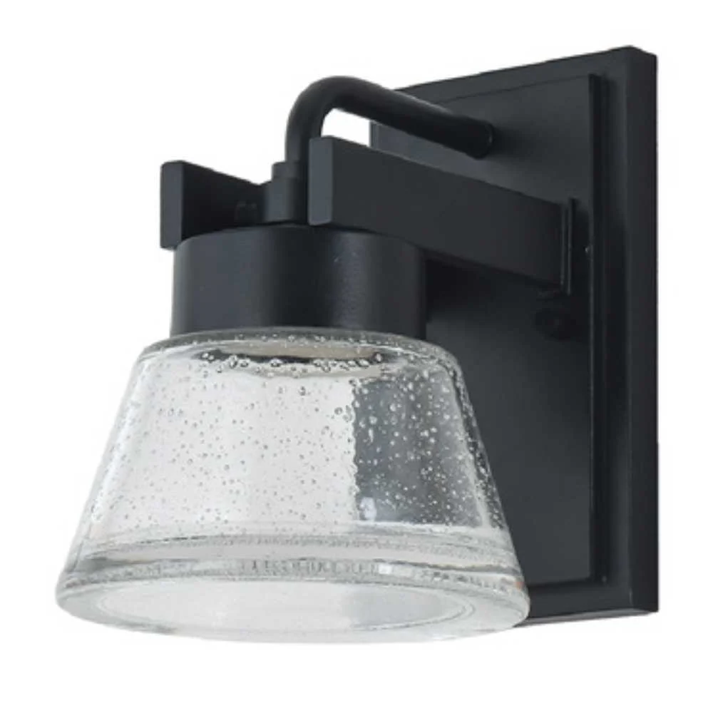 LAMPARA DE PARED ARBOTANTE TIPO FAROL LED EXTERIOR 6 W LUZ CALIDA BRILLANTE IRC 90 IP44 NO ATENUABLE LED INTEGRADO TECNOLITE