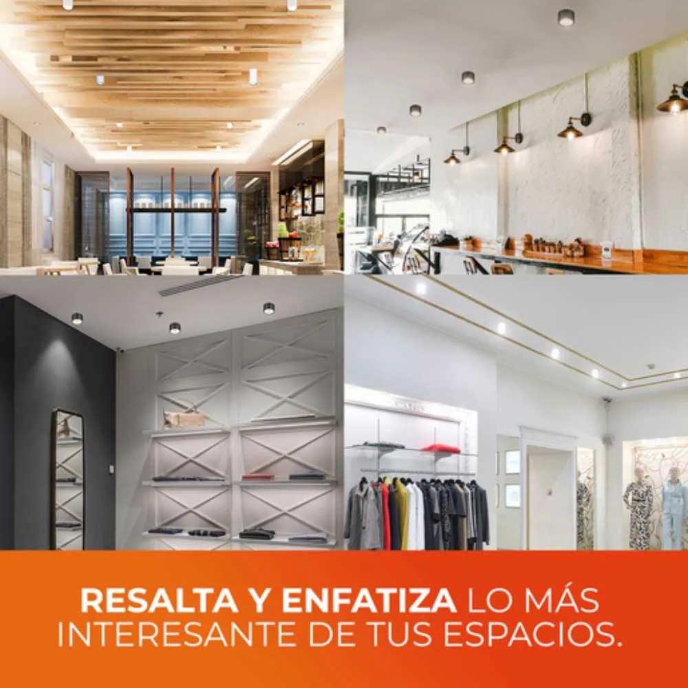LAMPARA PLAFON LED TECHO 25 W LUZ BLANCA CONFIGURABLE IP65 IK08 INTERIOR Y EXTERIOR LED INTEGRADO 25PTLLED1141MVCCTB TECNO...