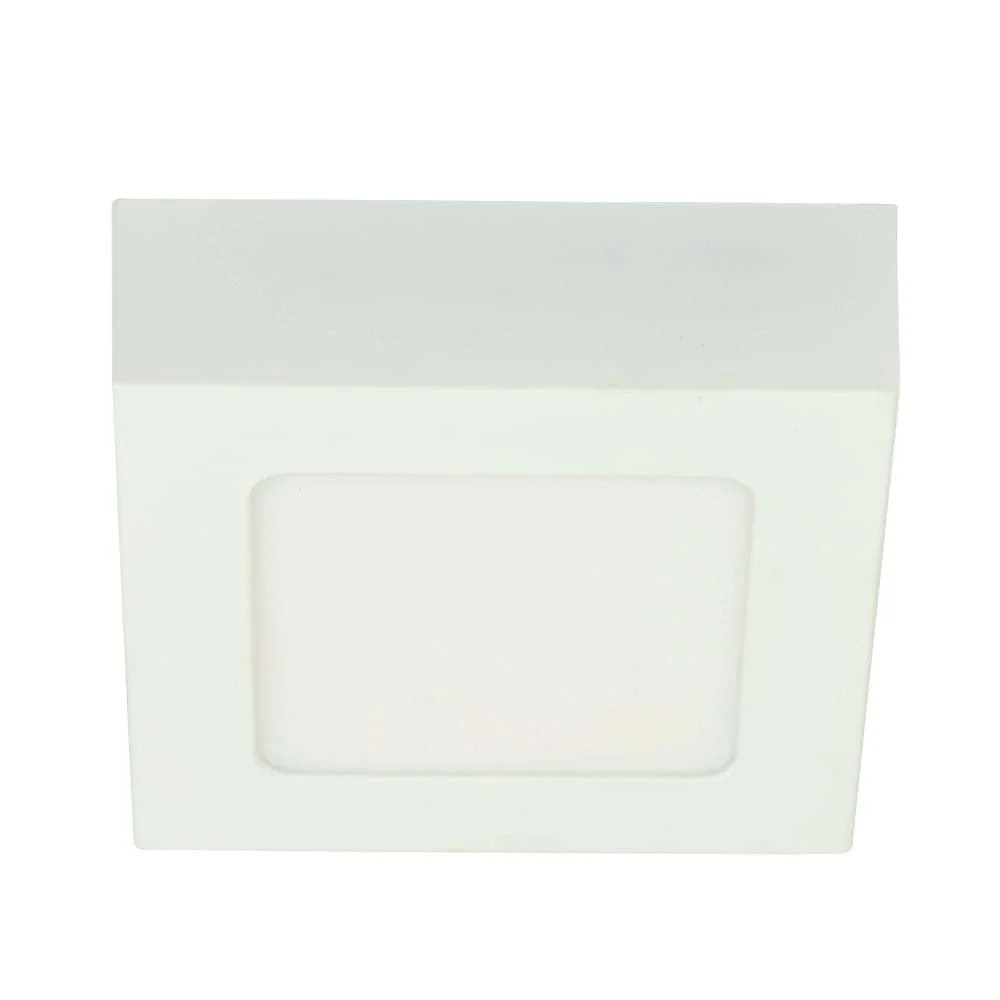 LAMPARA PLAFON LED TECHO 6 W LUZ CALIDA BRILLANTE INTERIORES NO ATENUABLE LED INTEGRADO 6PTLLEDC30MVB TECNOLITE