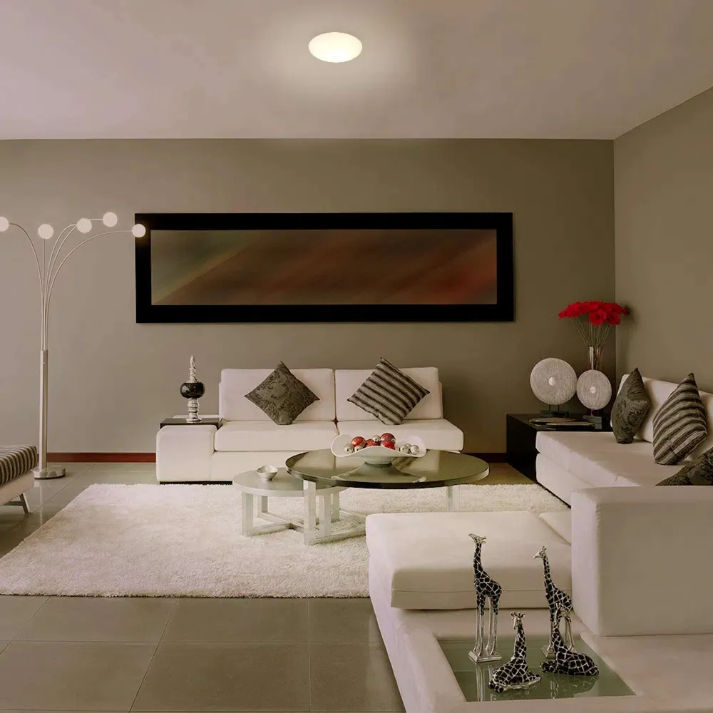 LAMPARA PLAFON LED TECHO 12 W LUZ CALIDA BRILLANTE INTERIORES NO ATENUABLE LED INTEGRADO PTLLED/012/30 TECNOLITE