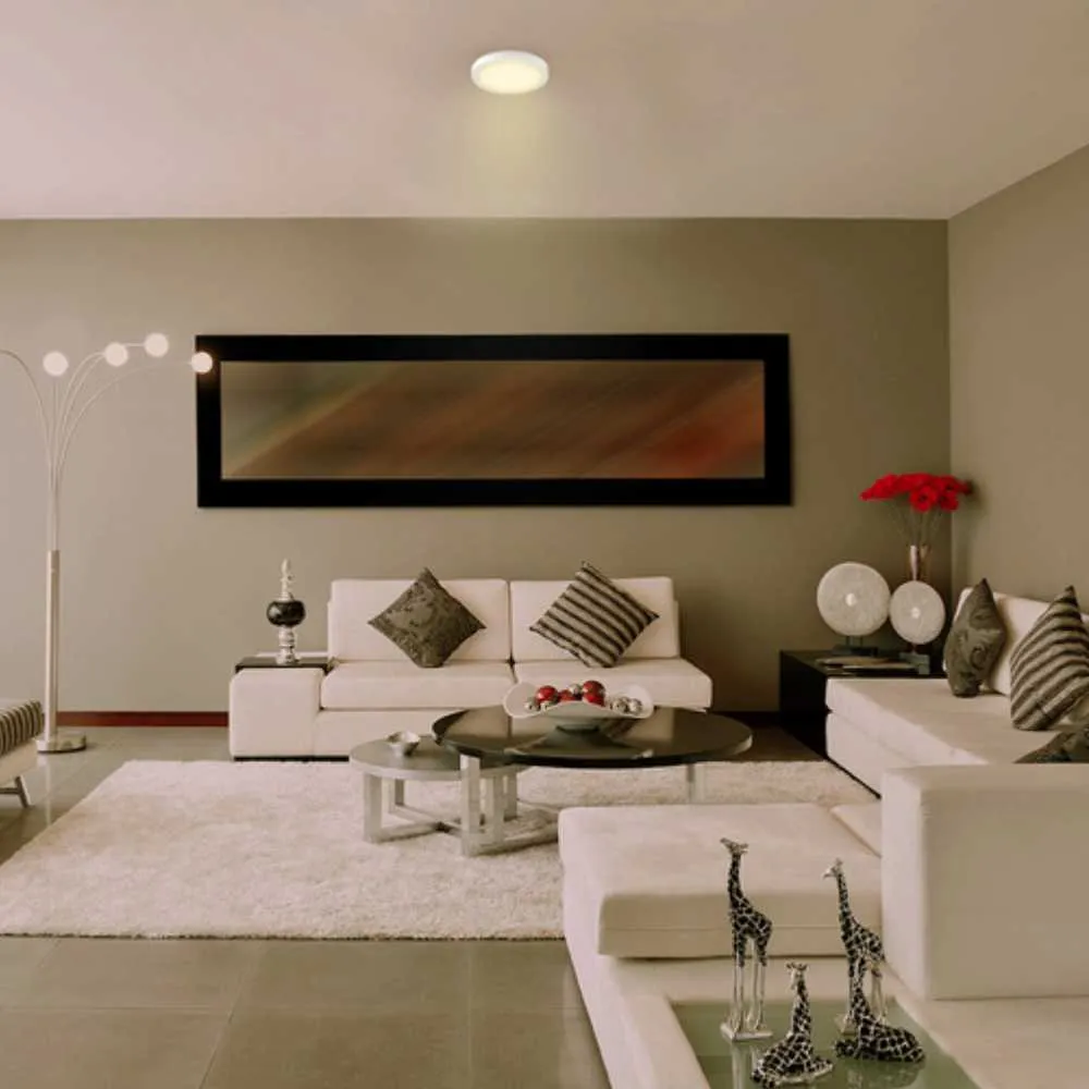 LAMPARA PLAFON LED TECHO 24 W LUZ CALIDA BRILLANTE INTERIORES NO ATENUABLE LED INTEGRADO 24PTLLEDR30MVB TECNOLITE
