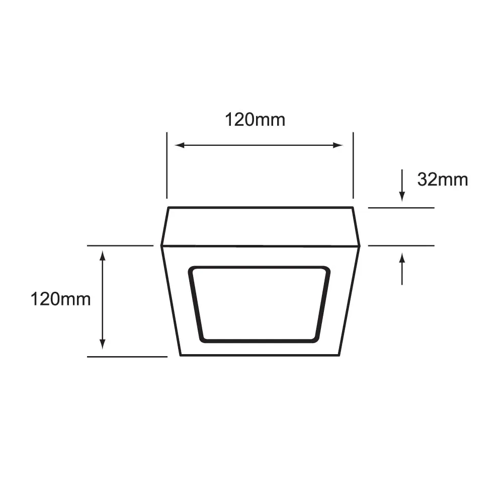 LAMPARA PLAFON LED TECHO 6 W LUZ DE DIA INTERIORES NO ATENUABLE LED INTEGRADO 6PTLLEDC65MVB TECNOLITE