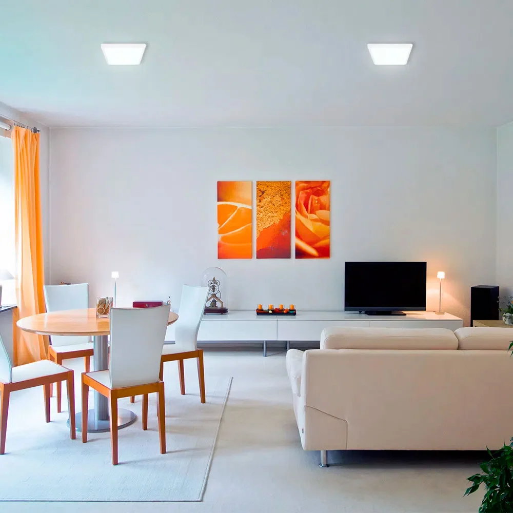 LAMPARA PLAFON LED TECHO 20 W LUZ DE DIA INTERIORES NO ATENUABLE LED INTEGRADO 20PTLLEDC65MVB TECNOLITE