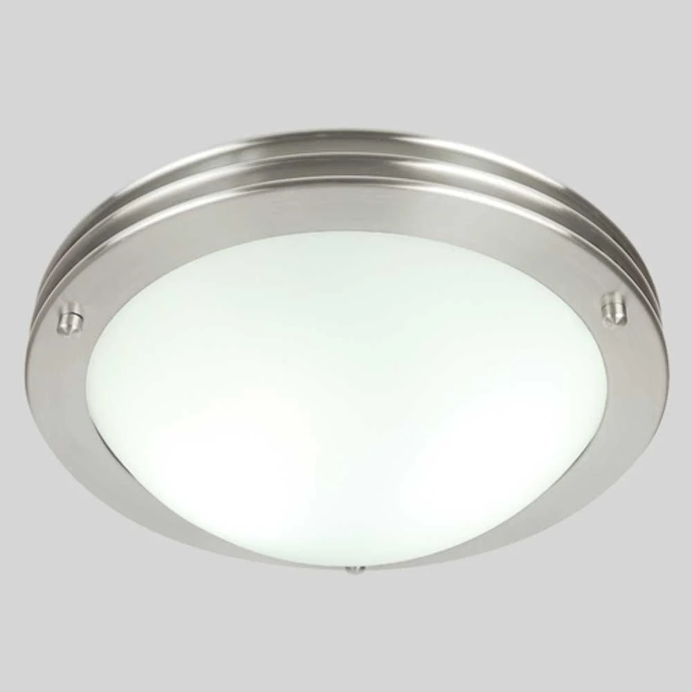 LAMPARA PLAFON TECHO POTENCIA MAX. 120 W 2 BASES E27 INTERIORES NO INCLUYE FOCOS PTL-7080/S TECNOLITE