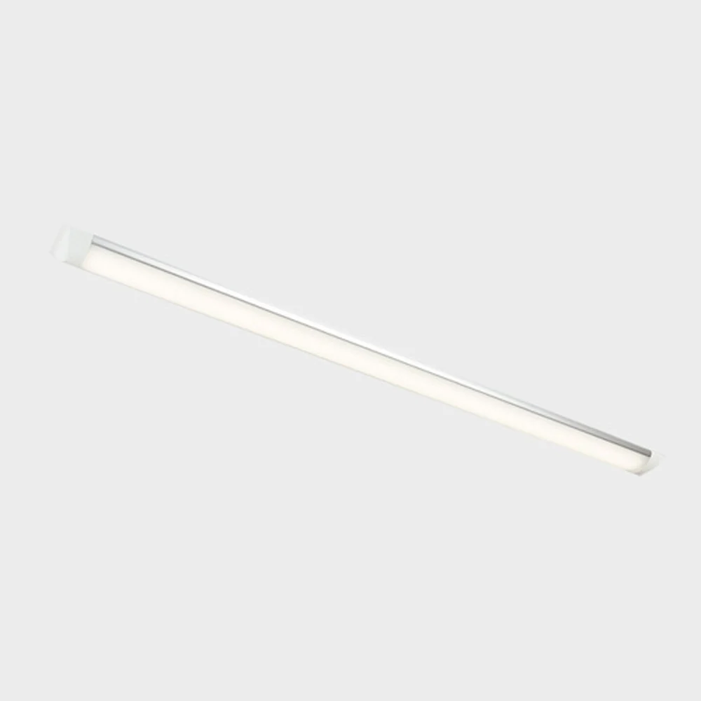 LAMPARA REGLETA LED 1.20 M SOBREPONER 36 W LUZ BLANCA NEUTRA NO ATENUABLE LED INTEGRADO 36FLCPLED40MVSB TECNOLITE