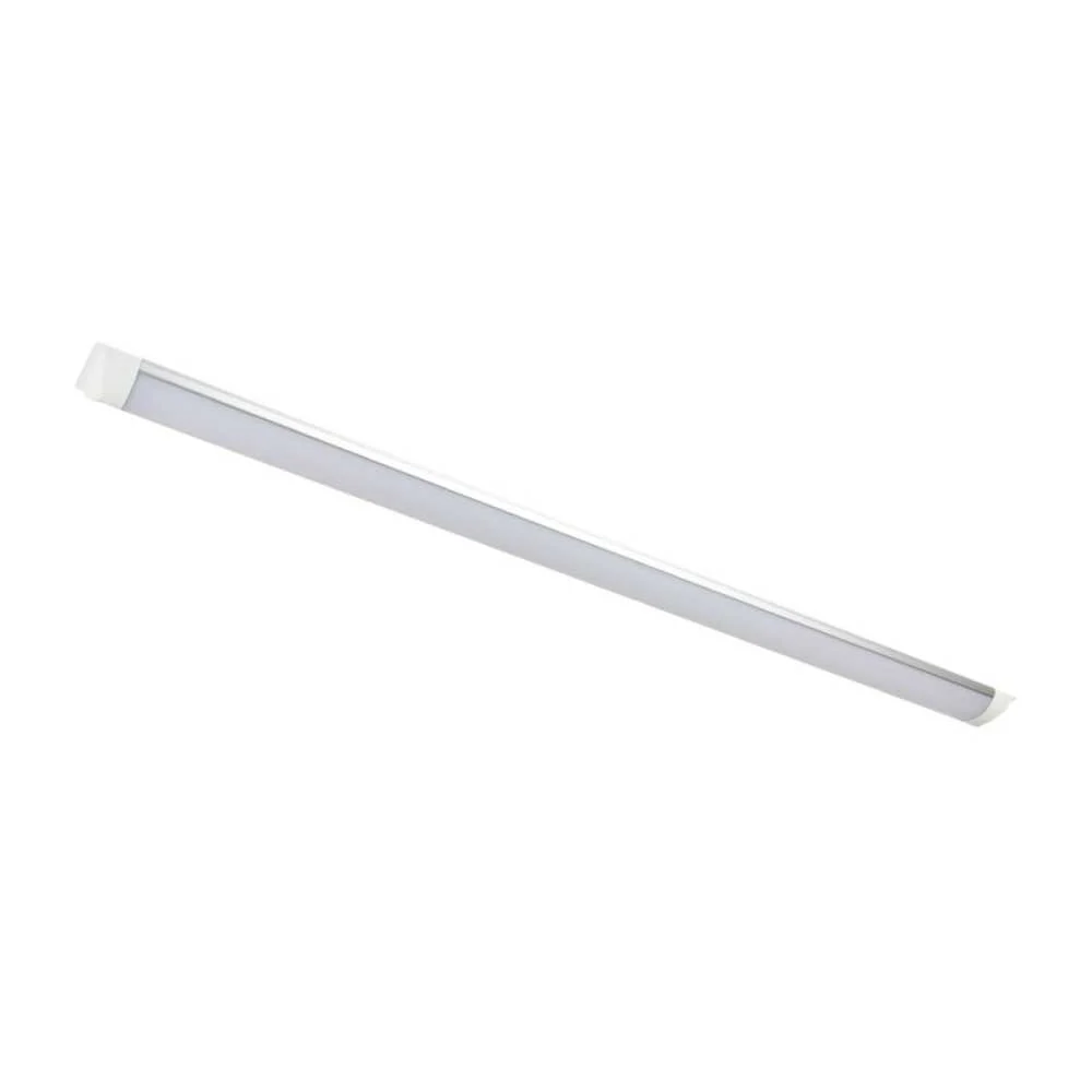 LAMPARA REGLETA LED 1.20 M SOBREPONER 36 W LUZ DE DIA NO ATENUABLE LED INTEGRADO 36FLCPLED65MVSB TECNOLITE