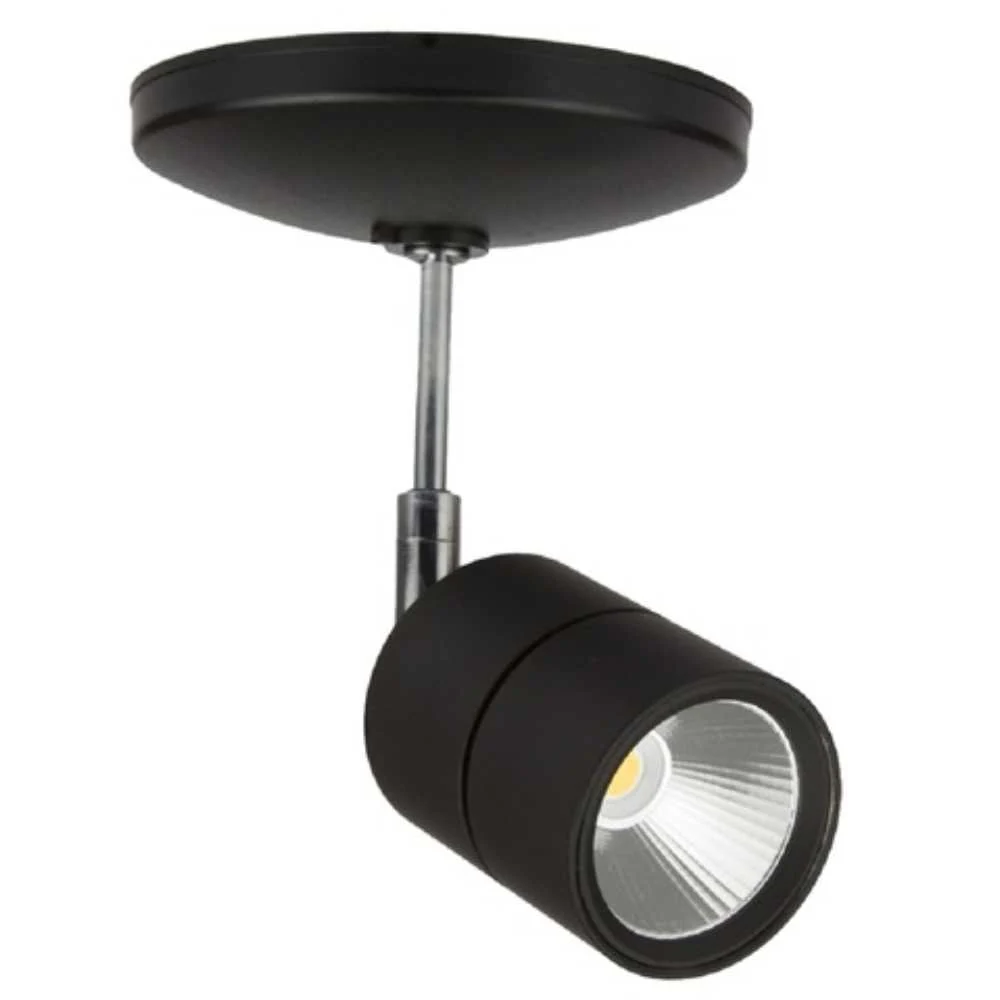 LAMPARA SPOT LED DE SOBREPONER DIRIGIBLE 12 W LUZ CALIDA BRILLANTE LED INTEGRADO YSNLED-368/N TECNOLITE