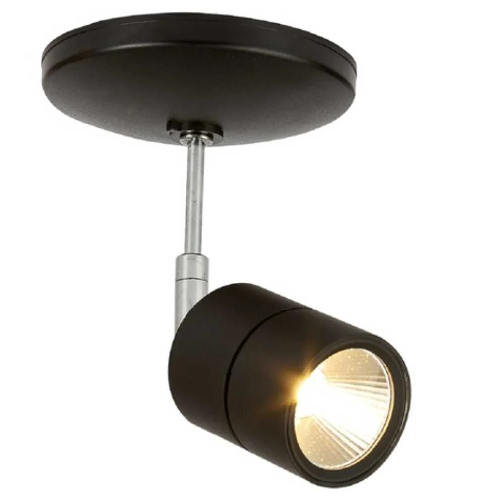 LAMPARA SPOT LED DE SOBREPONER DIRIGIBLE 12 W LUZ CALIDA BRILLANTE LED INTEGRADO YSNLED-368/N TECNOLITE