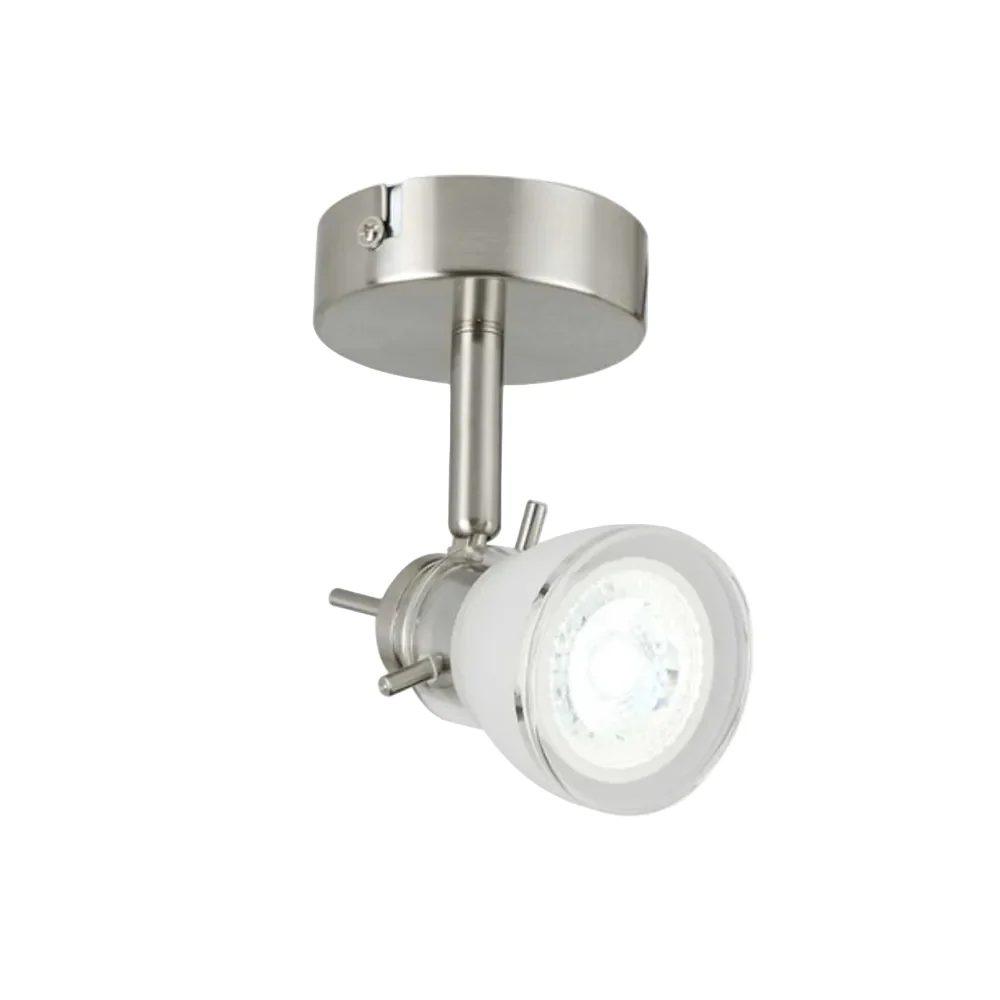 LAMPARA SPOT DE SOBREPONER DIRIGIBLE POTENCIA MAX. 50 W 1 BASE GU10 NO INCLUYE FOCO 60LVC901MVS TECNOLITE