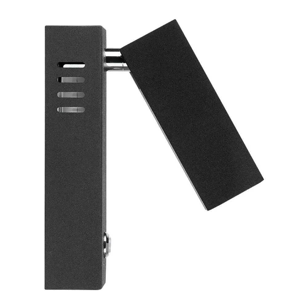 LUZ DE LECTURA LED PARED 3.4 W LUZ CALIDA BRILLANTE DIRIGIBLE TECNOLITE