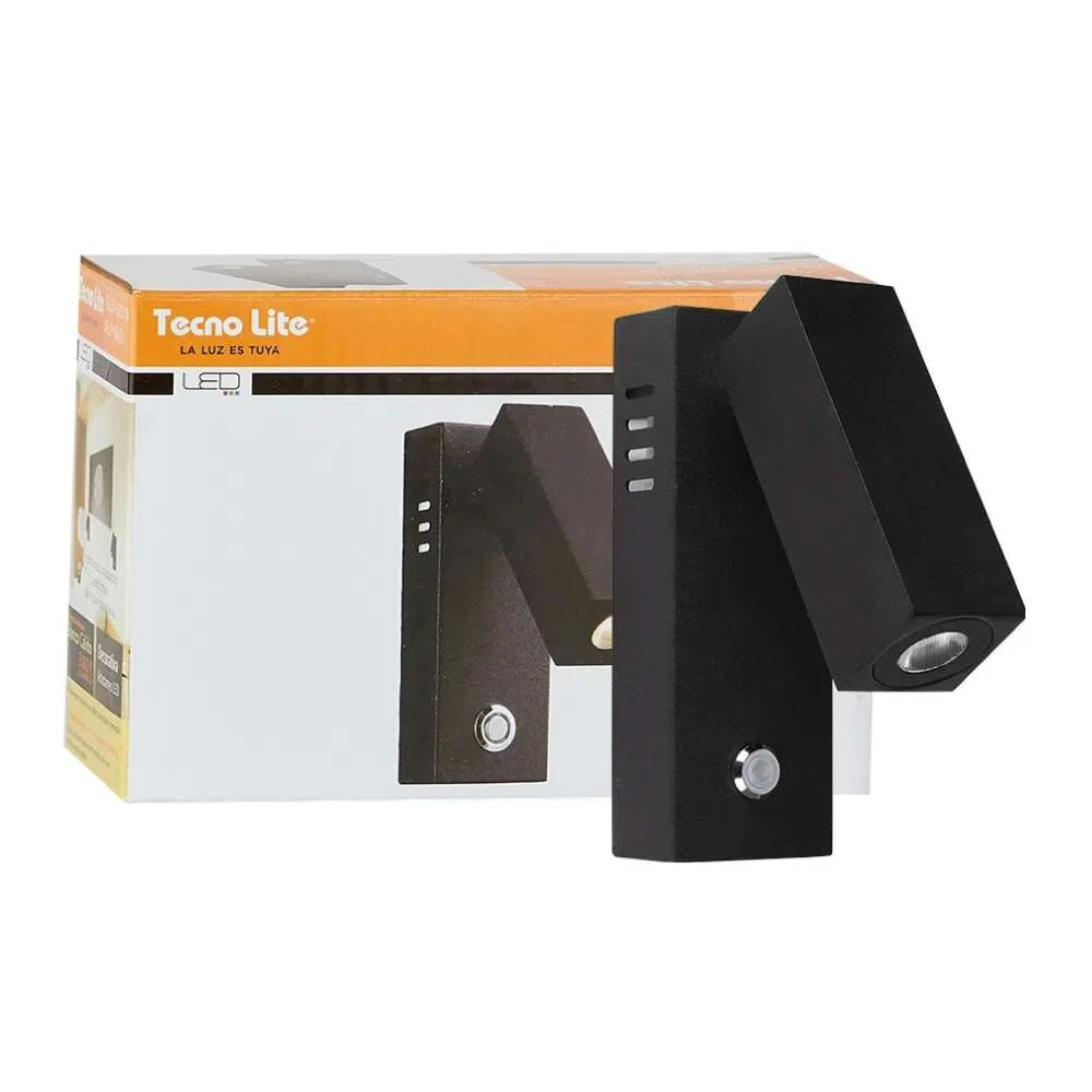 LUZ DE LECTURA LED PARED 3.4 W LUZ CALIDA BRILLANTE DIRIGIBLE TECNOLITE