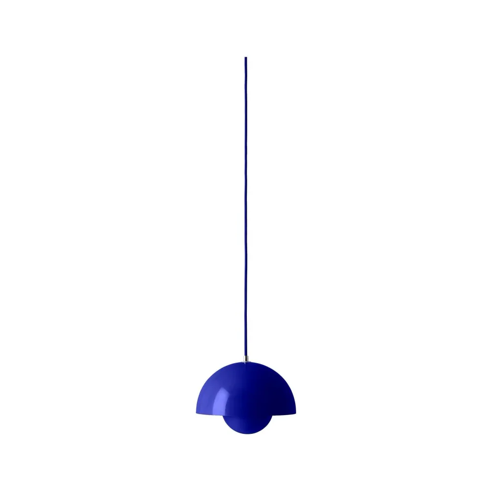 &Tradition Flowerpot VP1 hanglamp Cobalt Blue