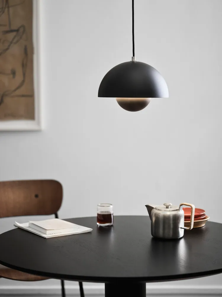 &Tradition Flowerpot VP1 hanglamp Matt Black