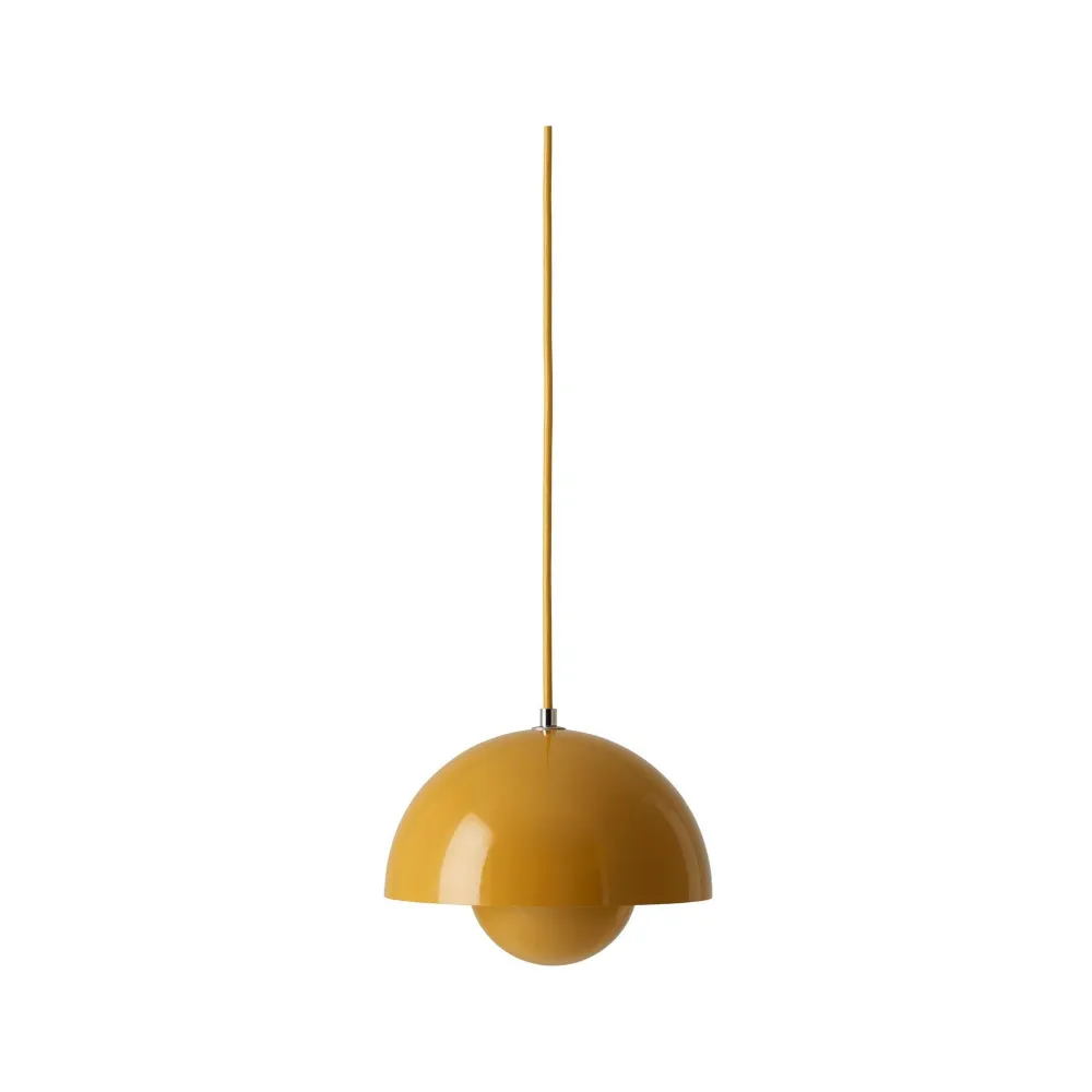 &Tradition Flowerpot VP1 hanglamp Mustard