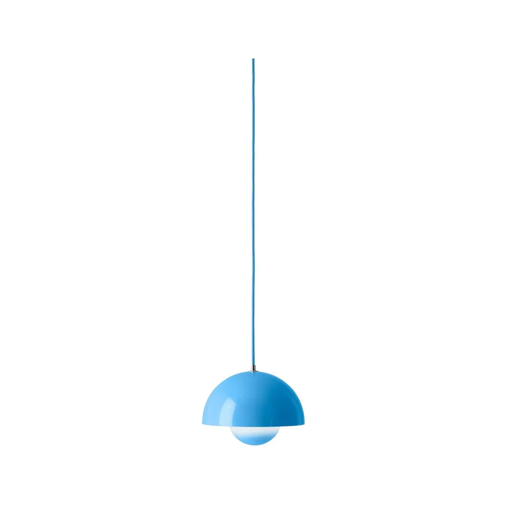 &Tradition Flowerpot VP1 hanglamp Swim Blue