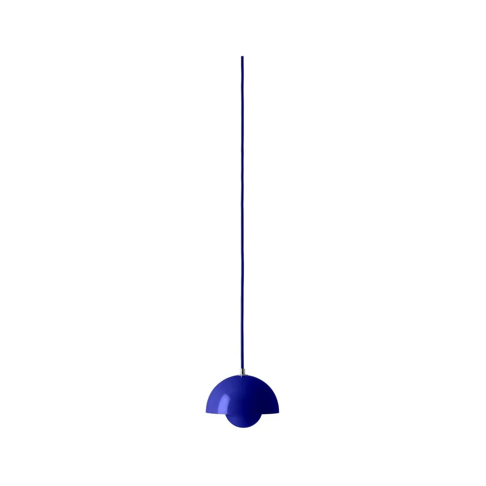 &Tradition Flowerpot VP10 hanglamp Cobalt Blue