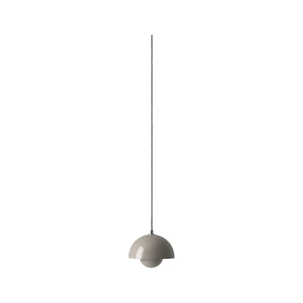 &Tradition Flowerpot VP10 hanglamp Grey Beige