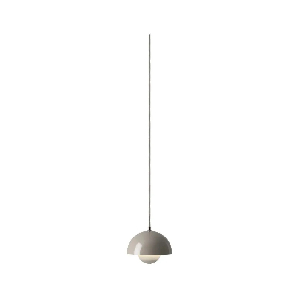 &Tradition Flowerpot VP10 hanglamp Grey Beige