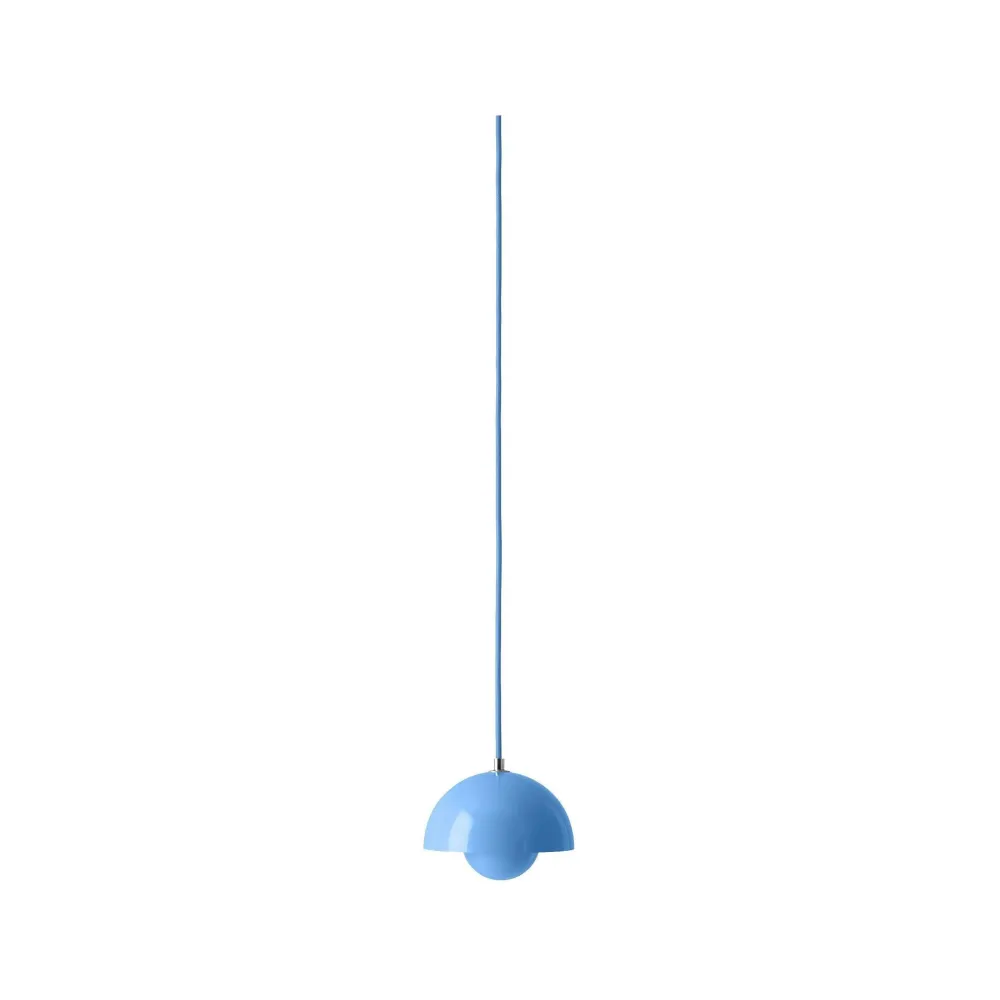 &Tradition Flowerpot VP10 hanglamp Swim Blue