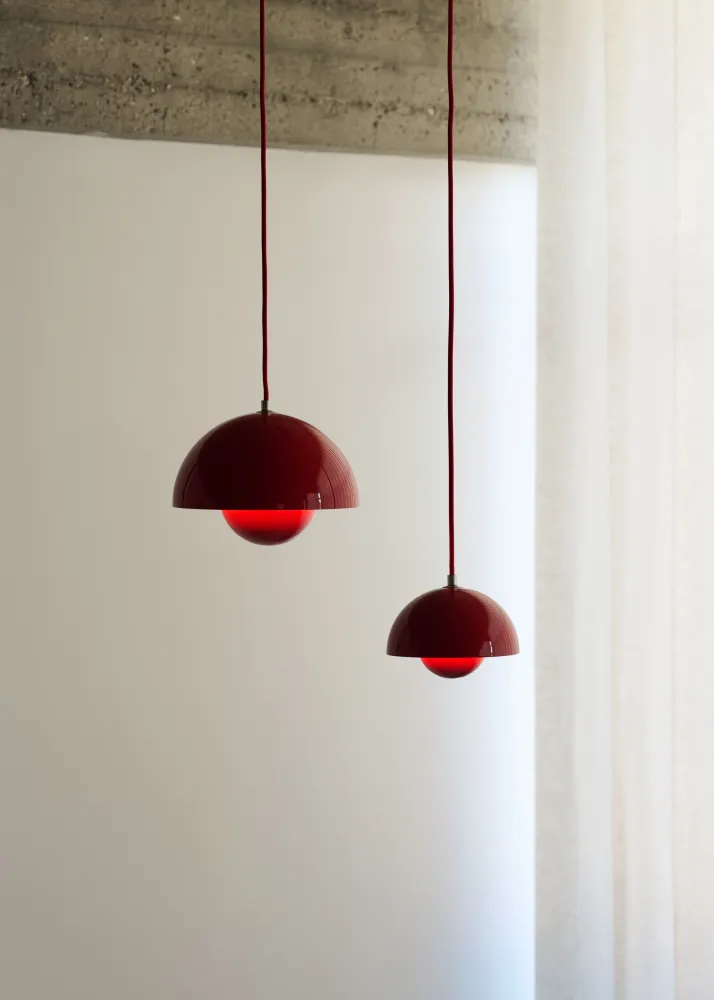&Tradition Flowerpot VP10 hanglamp Vermilion Red