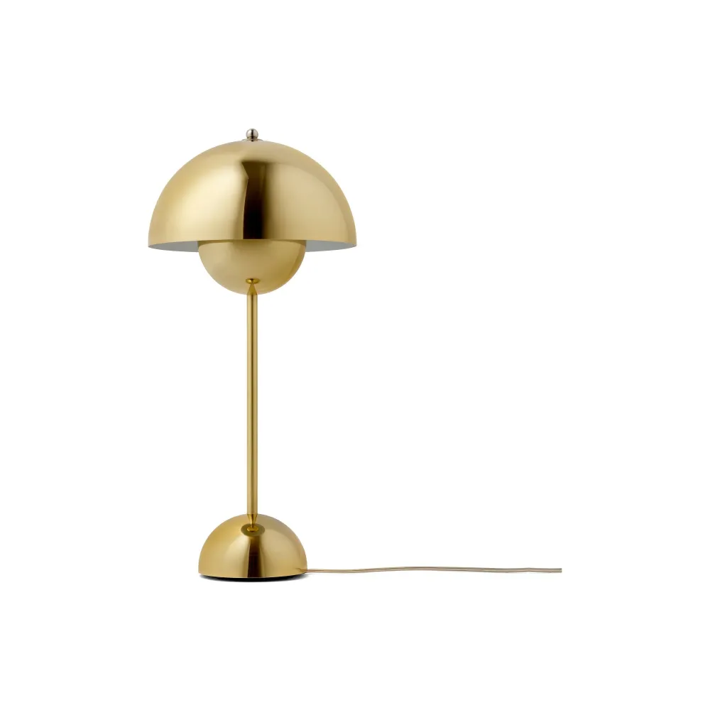 &Tradition Flowerpot VP3 tafellamp Polished Brass