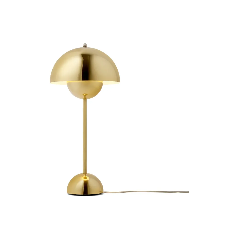 &Tradition Flowerpot VP3 tafellamp Polished Brass