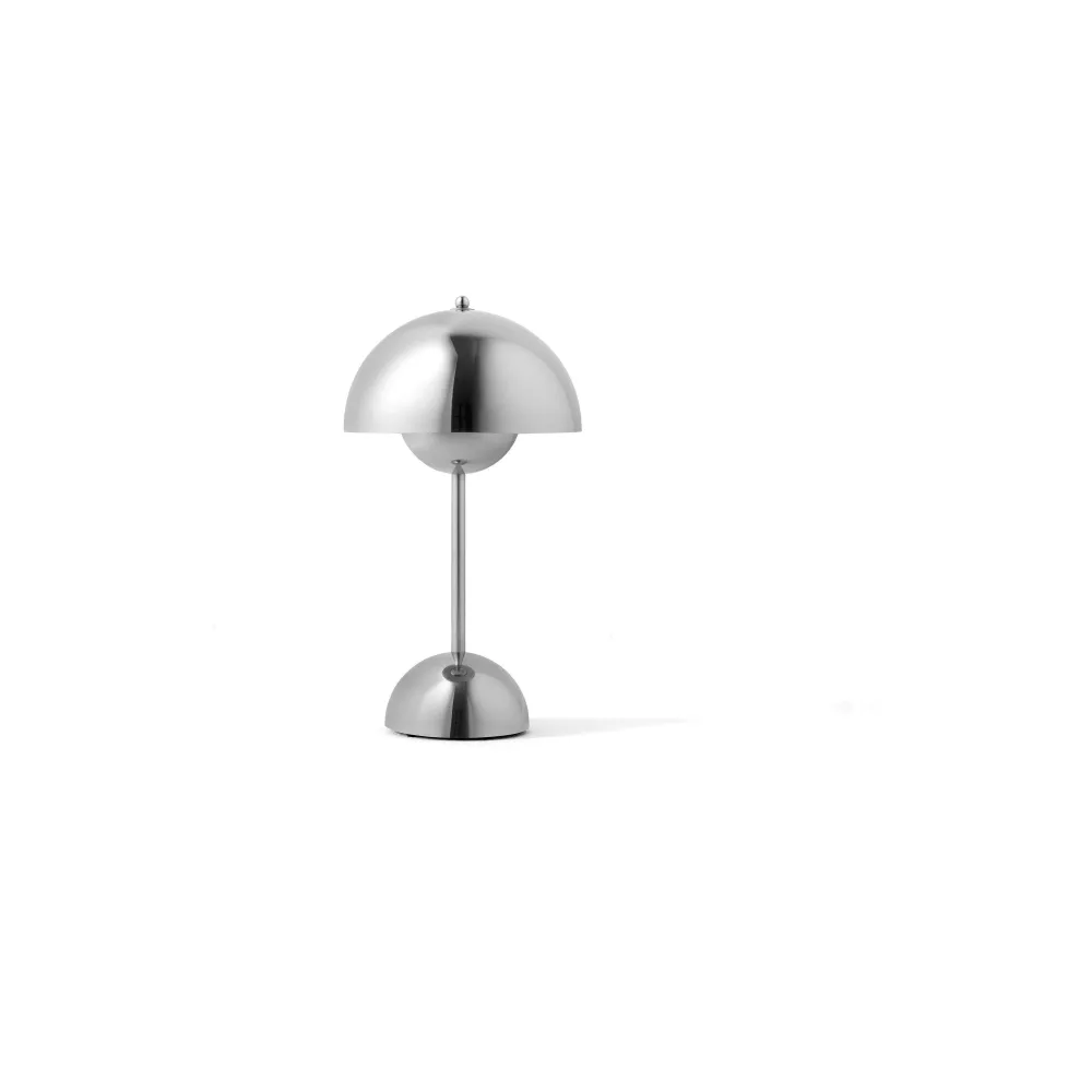 &Tradition Flowerpot VP9 tafellamp Chrome Plated