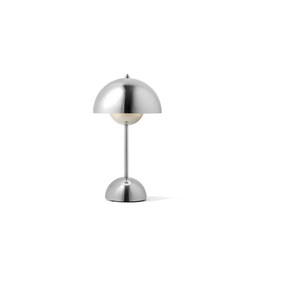 &Tradition Flowerpot VP9 tafellamp Chrome Plated