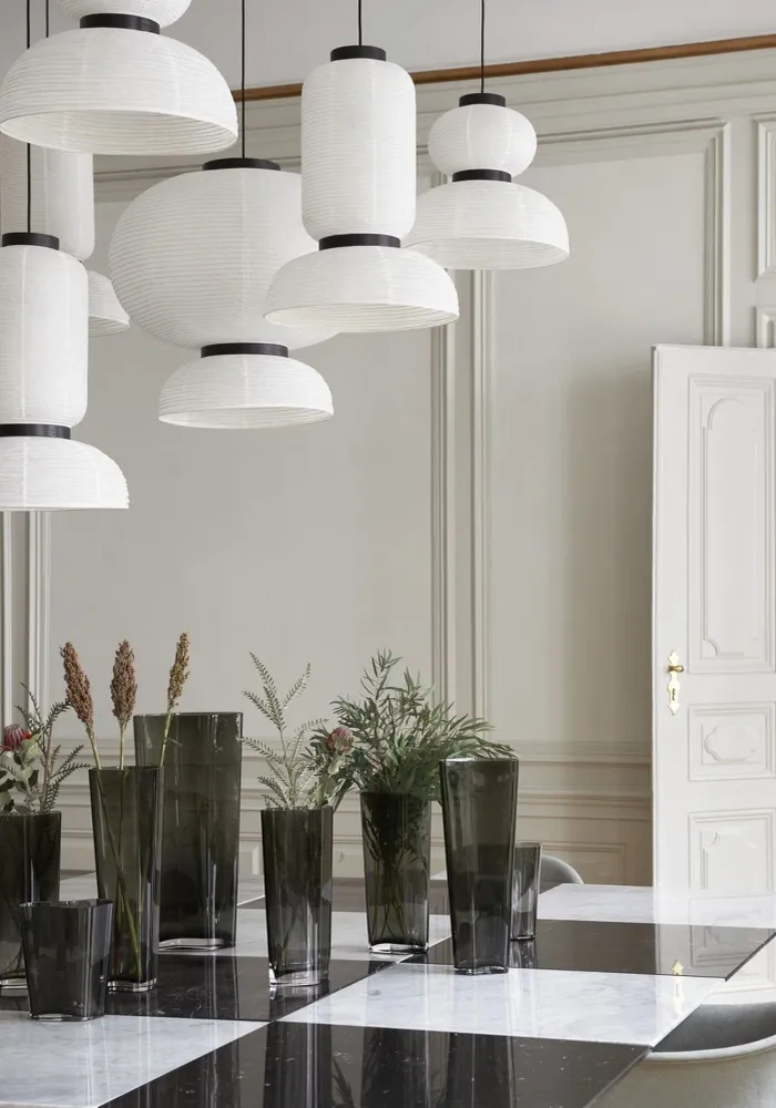 &Tradition Formakami JH4 hanglamp Ivory White