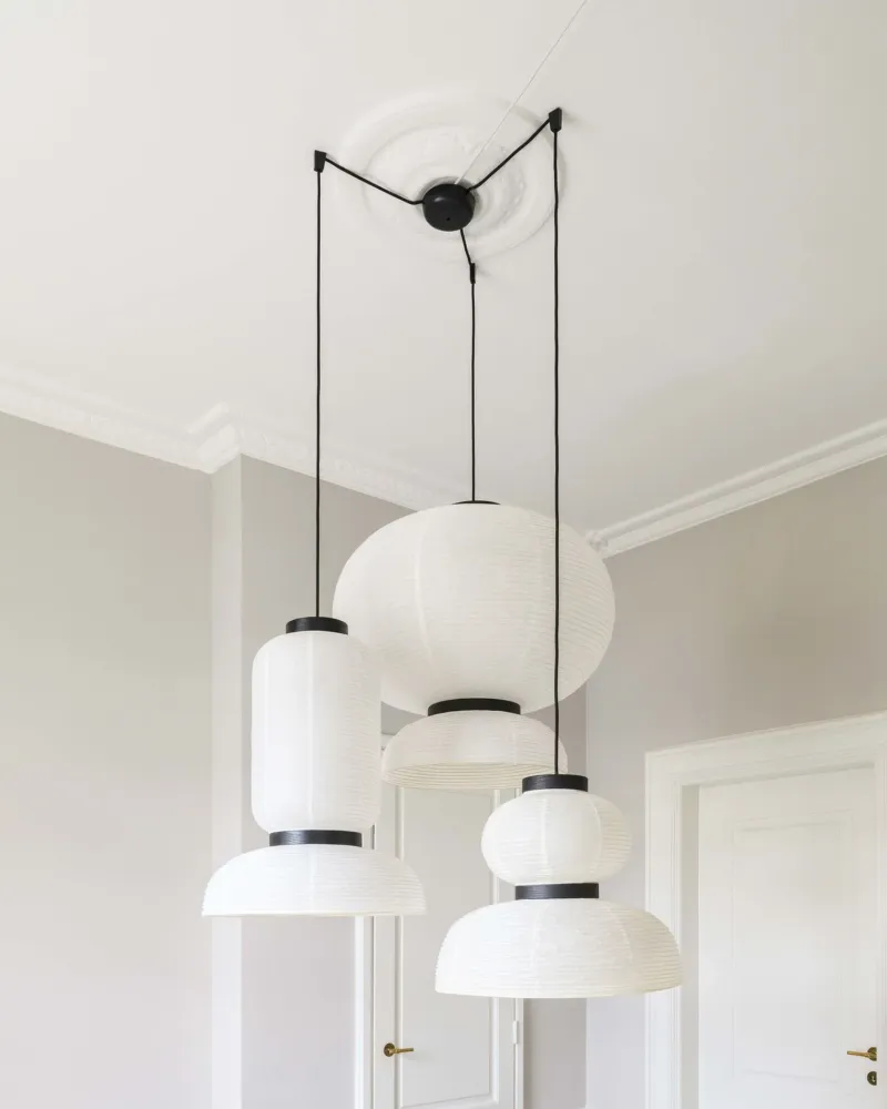&Tradition Formakami JH4 hanglamp Ivory White