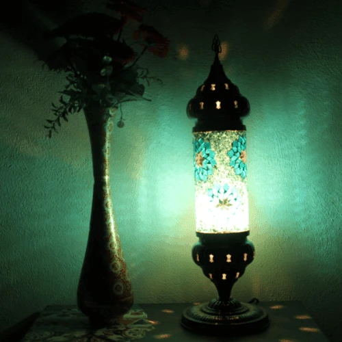 Turkse buistafellamp Nº3 Jadra 53cm