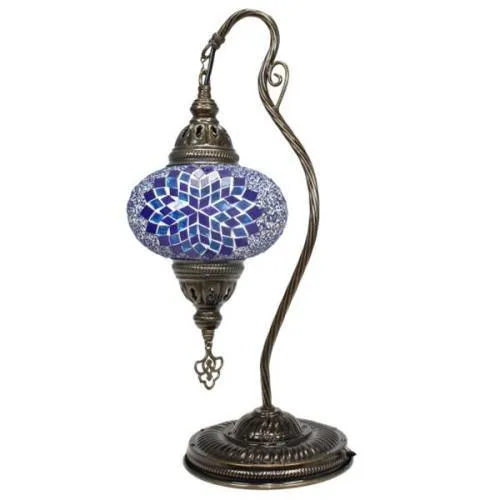 Turkse gebogen tafellamp N3 Asrak 45cm