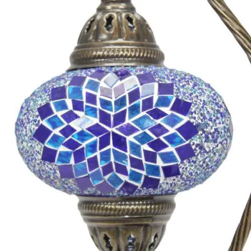 Turkse gebogen tafellamp N3 Asrak 45cm